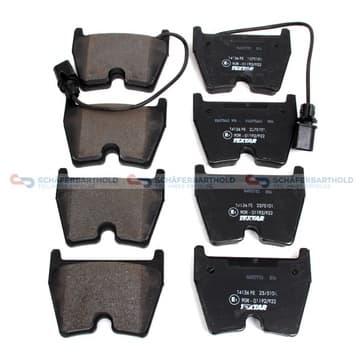 Bromsbeläggssats, Framaxel — Framaxel från Autofrance