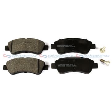 Bromsbeläggssats, Framaxel — Framaxel från Autofrance