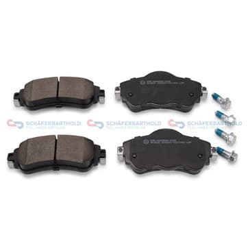 Bromsbeläggssats, Framaxel — Framaxel från Autofrance