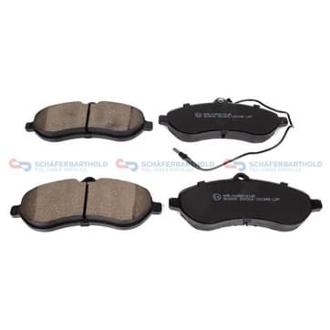 Bromsbeläggssats, Framaxel — Framaxel från Autofrance