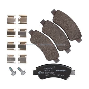 Bromsbeläggssats, Framaxel — Framaxel från Autofrance