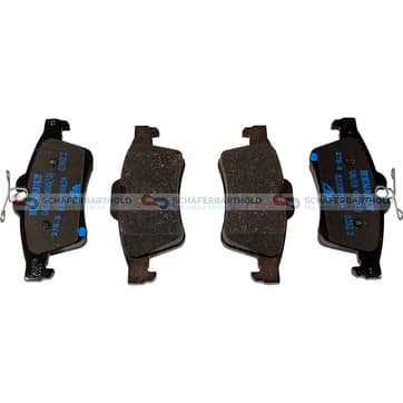 Bromsbeläggssats, Bakaxel — Bakaxel från Autofrance