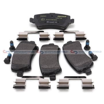 Bromsbeläggssats, Bakaxel — Bakaxel från Autofrance