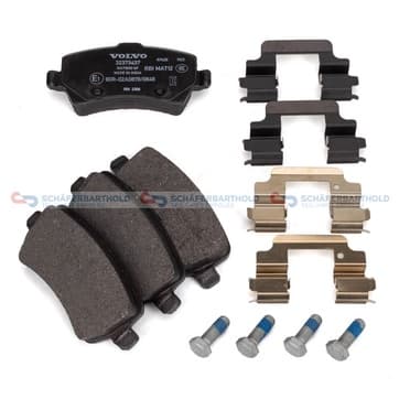 Bromsbeläggssats, Bakaxel — Bakaxel från Autofrance