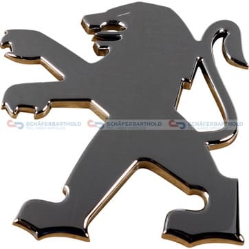 Baklucka, Emblem 7,5x 7,8cm från Autofrance