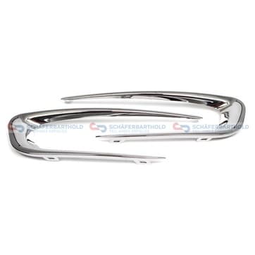 Skyddslissats, stötfångare, Fram vorne chrom — Fram från Autofrance