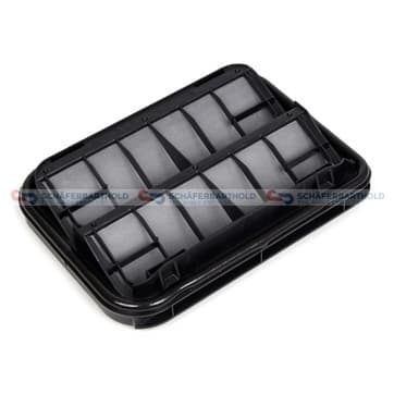 Luftutsläpp, Bak — Bak från Autofrance