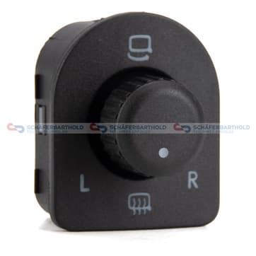 Strömbrytare, ytterbackspegeljustering