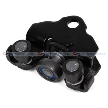 Rullstyrning, skjutdörr