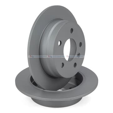 Bromsskiva, Bakaxel — Bakaxel från Autofrance