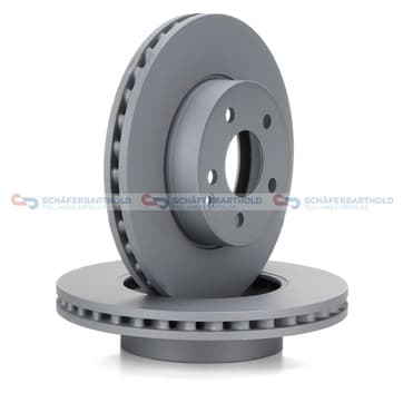 Bromsskiva, Framaxel — Framaxel från Autofrance