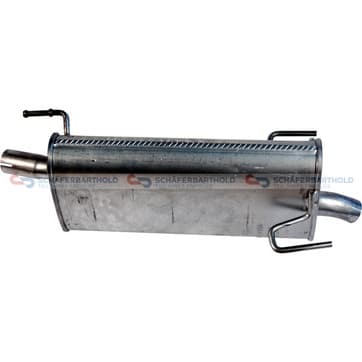 Bakre ljuddämpare från Autofrance