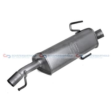 Bakre ljuddämpare från Autofrance