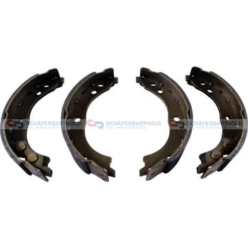 Bromsbandssats, parkeringsbroms från Autofrance