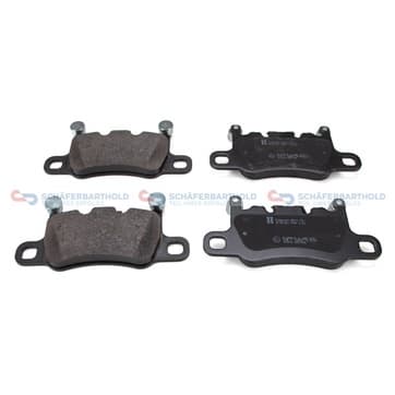 Bromsbeläggssats, Bakaxel — Bakaxel från Autofrance