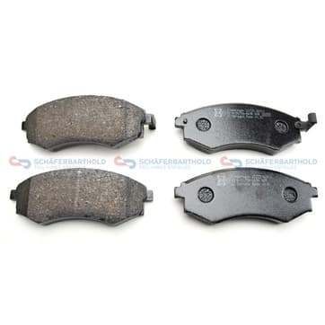 Bromsbeläggssats, Framaxel — Framaxel från Autofrance