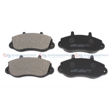 Bromsbeläggssats, Framaxel — Framaxel från Autofrance