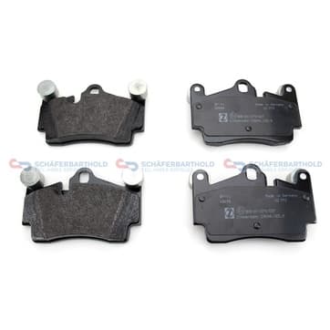 Bromsbeläggssats, Bakaxel — Bakaxel från Autofrance