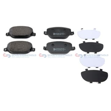 Bromsbeläggssats, Bakaxel — Bakaxel från Autofrance