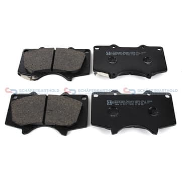 Bromsbeläggssats, Framaxel — Framaxel från Autofrance