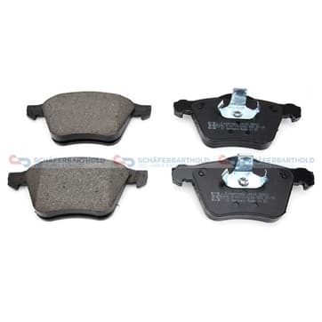 Bromsbeläggssats, Framaxel — Framaxel från Autofrance