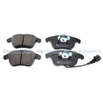 Bromsbeläggssats, Framaxel — Framaxel från Autofrance