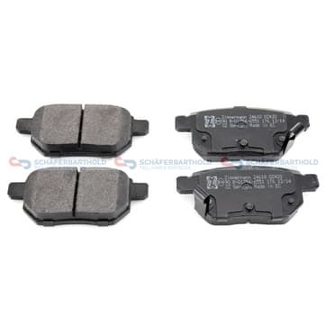 Bromsbeläggssats, Bakaxel — Bakaxel från Autofrance