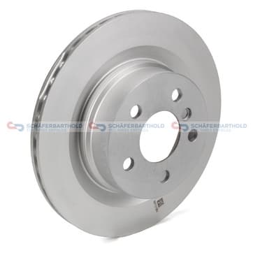 Bromsskiva, Bakaxel — Bakaxel från Autofrance