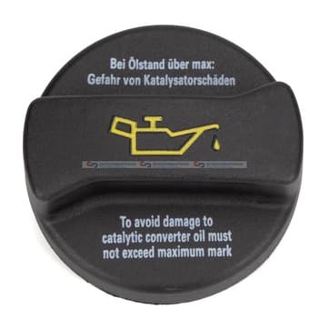 Lock, oljepåfyllningshals