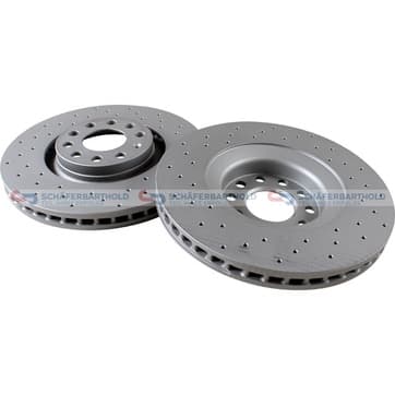 Bromsskiva, Framaxel — Framaxel från Autofrance