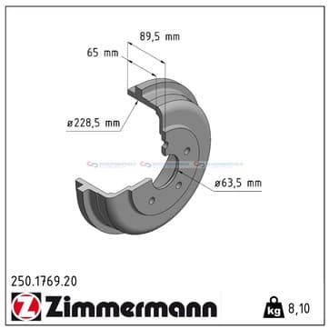 Bromstrumma Ø-279mm