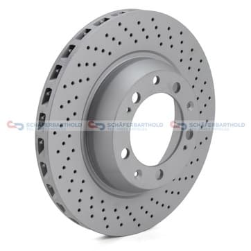 Bromsskiva, Bakaxel höger — Bakaxel höger från Autofrance