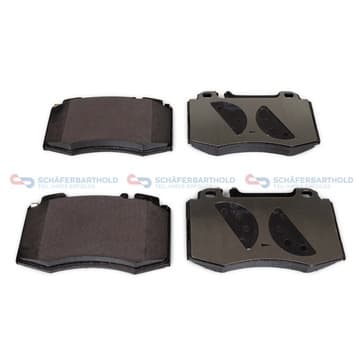 Bromsbeläggssats, Framaxel — Framaxel från Autofrance