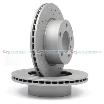 Bromsskiva, Framaxel — Framaxel från Autofrance