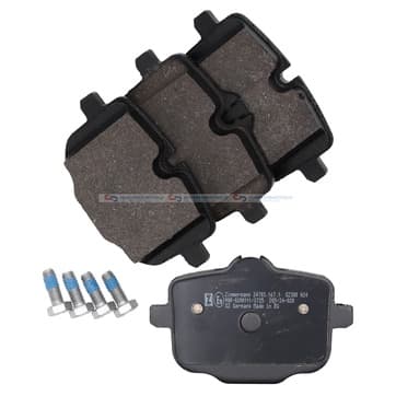 Bromsbeläggssats, Bakaxel — Bakaxel från Autofrance