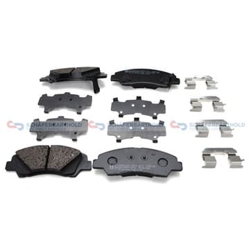 Bromsbeläggssats, Framaxel — Framaxel från Autofrance