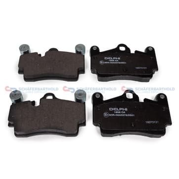 Bromsbeläggssats, Bakaxel — Bakaxel från Autofrance