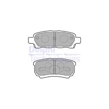 Bromsbeläggssats, Bakaxel — Bakaxel från Autofrance