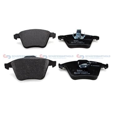 Bromsbeläggssats, Framaxel — Framaxel från Autofrance