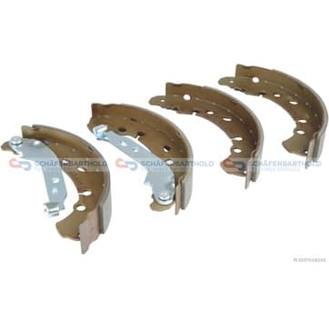 Bromsbandssats 38 Ø-203,2mm mit Hebel från Autofrance