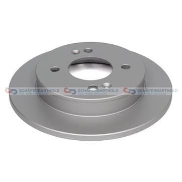 Bromsskiva, Bakaxel — Bakaxel från Autofrance