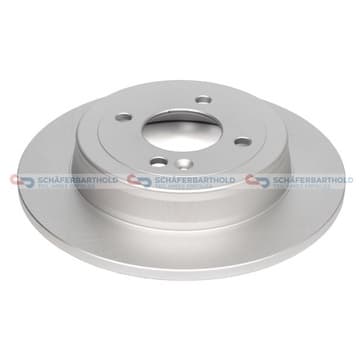 Bromsskiva, Bakaxel — Bakaxel från Autofrance