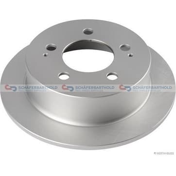 Bromsskiva, Bakaxel — Bakaxel från Autofrance