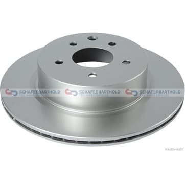 Bromsskiva, Bakaxel — Bakaxel från Autofrance