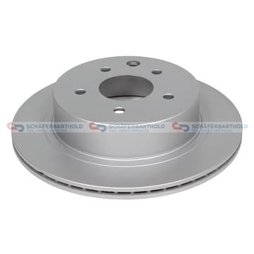 Bromsskiva, Bakaxel — Bakaxel från Autofrance