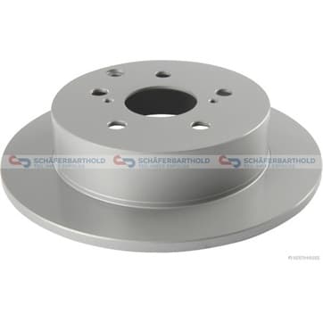 Bromsskiva, Bakaxel — Bakaxel från Autofrance