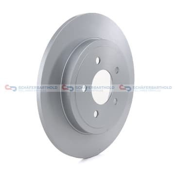 Bromsskiva, Bakaxel — Bakaxel från Autofrance