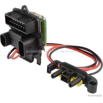 Resistor, kupéfläkt