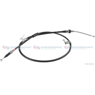 Handbromsvajer, Vänster bak — vänster bak