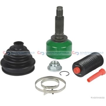 Knutsats, drivaxel, Framaxel, på hjulsidan — Framaxel, på hjulsidan från Autofrance